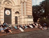 Galerie photo Approche de l'espace par les élèves de 4eme